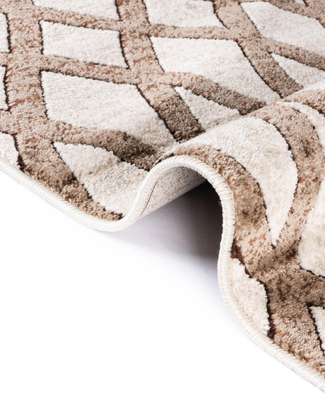 Brown 4' 1 x 6' 1 Rushmore Rectangle Area Rug 55% Polypropylene & 45% Polyester Durable Quality Carpet for Indoor Home Decorating for Sale at Rug Engine