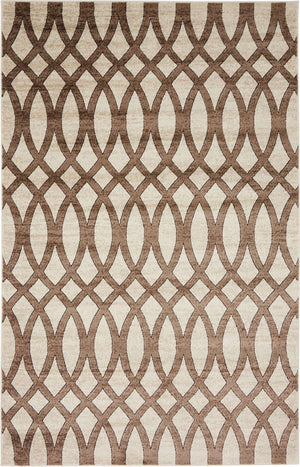 Brown 5' x 8' Rushmore Rectangle Area Rug 55% Polypropylene & 45% Polyester Durable Quality Carpet for Indoor Home Decorating for Sale at Rug Engine