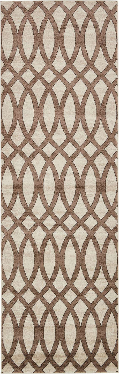 Brown 3' x 9' 10 Rushmore Runner Area Rug 55% Polypropylene & 45% Polyester Durable Quality Carpet for Indoor Home Decorating for Sale at Rug Engine