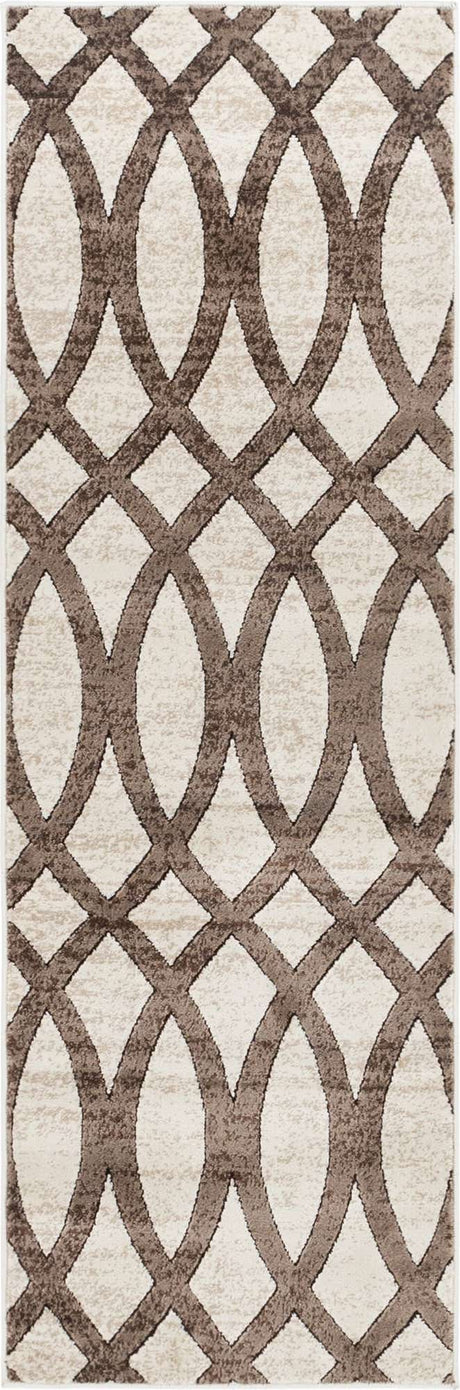 Brown 2' x 6' 1 Rushmore Runner Area Rug 55% Polypropylene & 45% Polyester Durable Quality Carpet for Indoor Home Decorating for Sale at Rug Engine