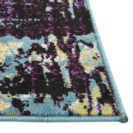 Blue 9' x 12' Imperial Rectangle Area Rug 100% Polypropylene With Cotton Backing Traditional Vintage Distressed Design Carpet for Sale at Rug Engine