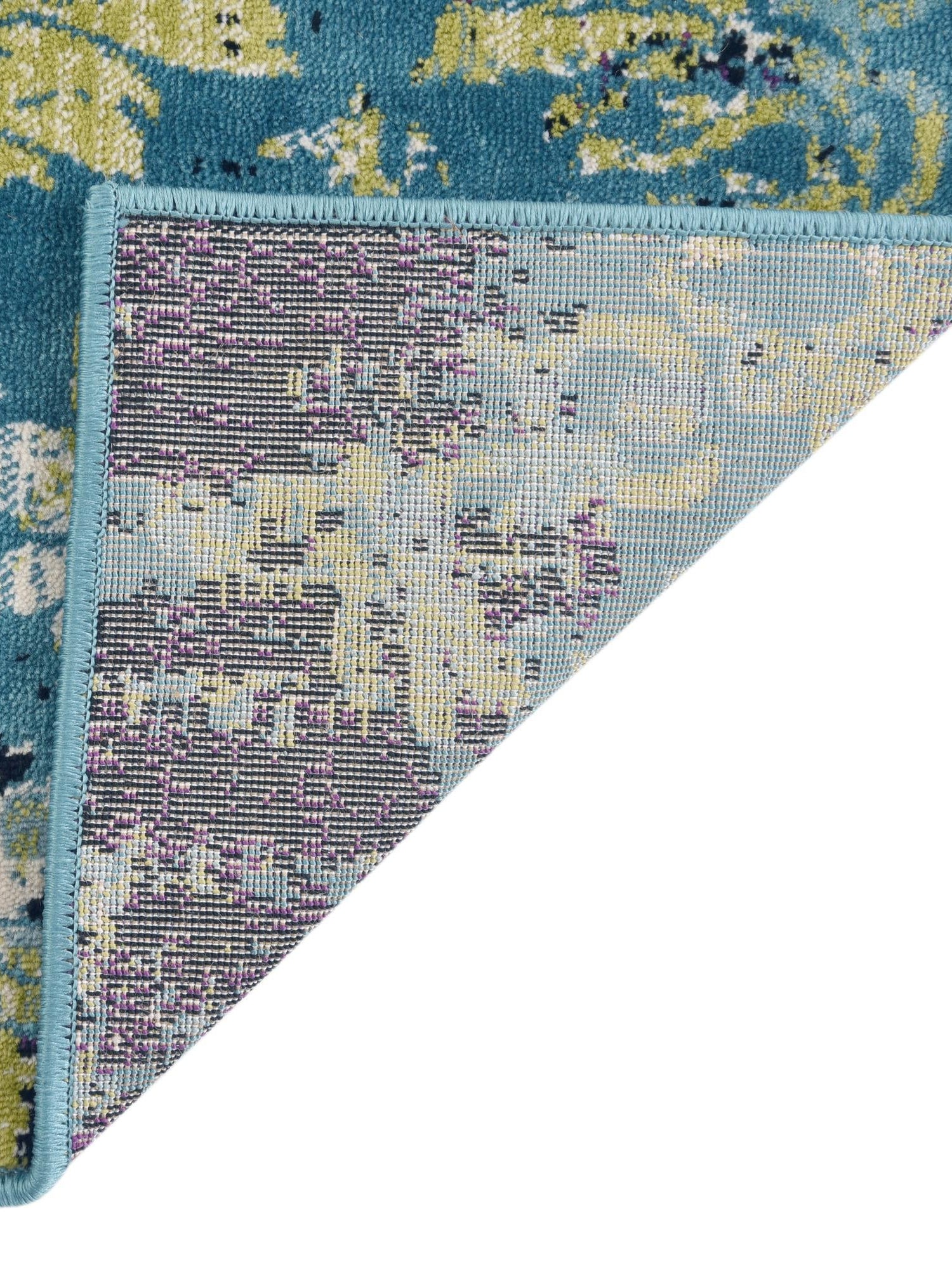 Blue 3' x 9' 10 Imperial Runner Area Rug 100% Polypropylene With Cotton Backing Traditional Vintage Distressed Design Carpet for Sale at Rug Engine