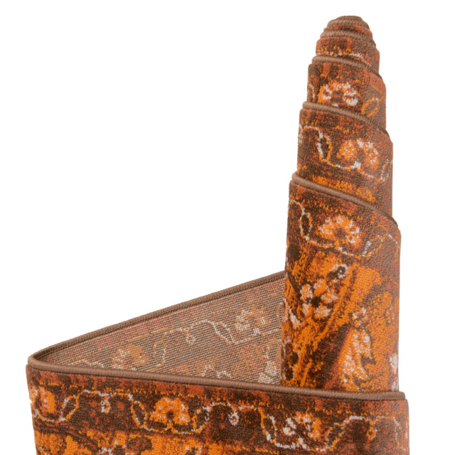 Chocolate Brown 3' x 9' 10 Imperial Runner Area Rug 100% Polypropylene With Cotton Backing Traditional Vintage Distressed Design Carpet for Sale at Rug Engine