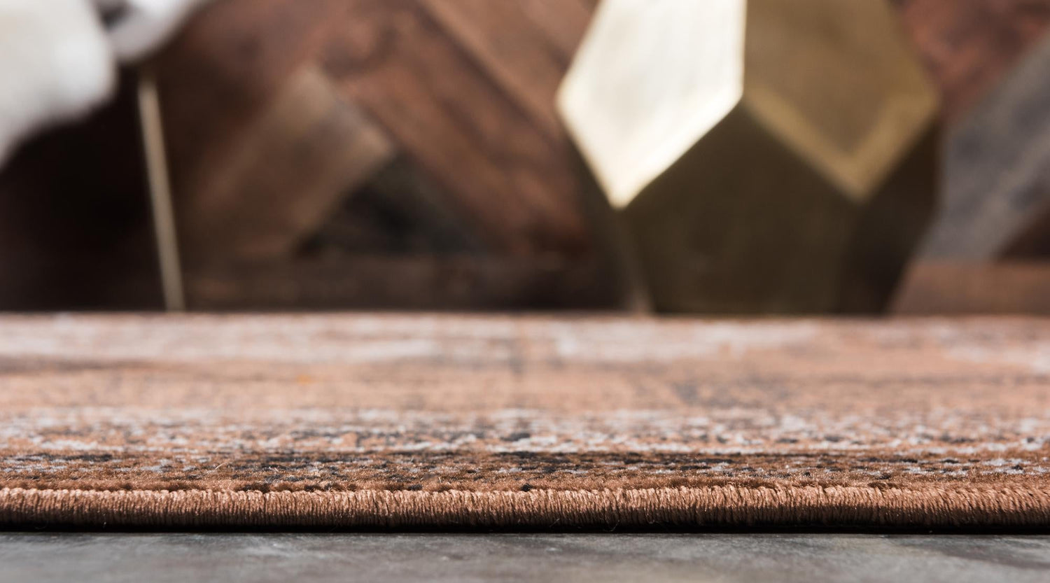 Chocolate Brown 7' 1 x 10' Imperial Rectangle Area Rug 100% Polypropylene With Cotton Backing Traditional Vintage Distressed Design Carpet for Sale at Rug Engine