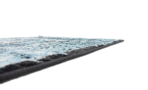 Blue 2' x 6' 1 Imperial Runner Area Rug 100% Polypropylene With Cotton Backing Traditional Vintage Distressed Design Carpet for Sale at Rug Engine