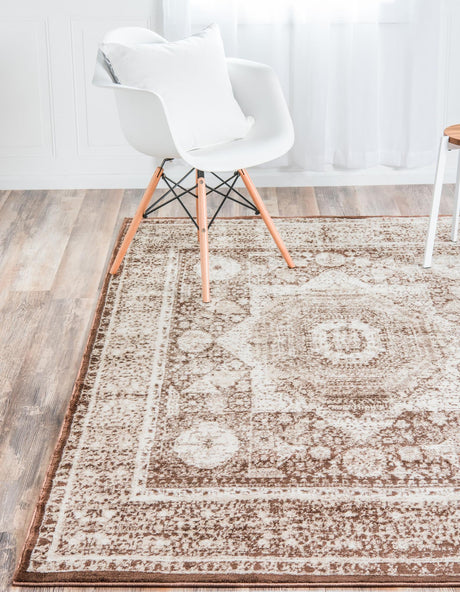 Chocolate Brown 2' x 3' 1 Imperial Rectangle Area Rug 100% Polypropylene With Cotton Backing Traditional Vintage Distressed Design Carpet for Sale at Rug Engine