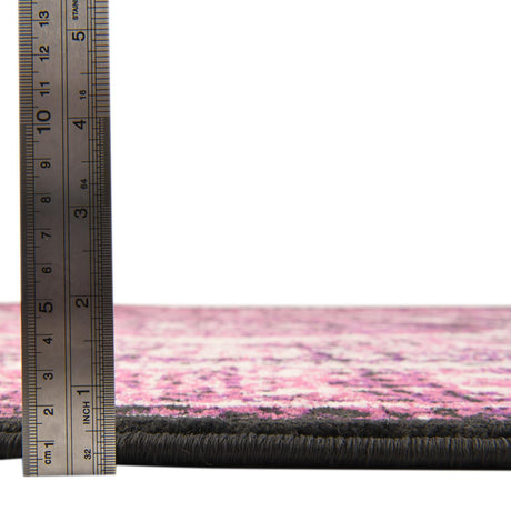 Lilac 2' x 3' 1 Imperial Rectangle Area Rug 100% Polypropylene With Cotton Backing Traditional Vintage Distressed Design Carpet for Sale at Rug Engine
