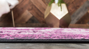 Lilac 2' x 3' 1 Imperial Rectangle Area Rug 100% Polypropylene With Cotton Backing Traditional Vintage Distressed Design Carpet for Sale at Rug Engine