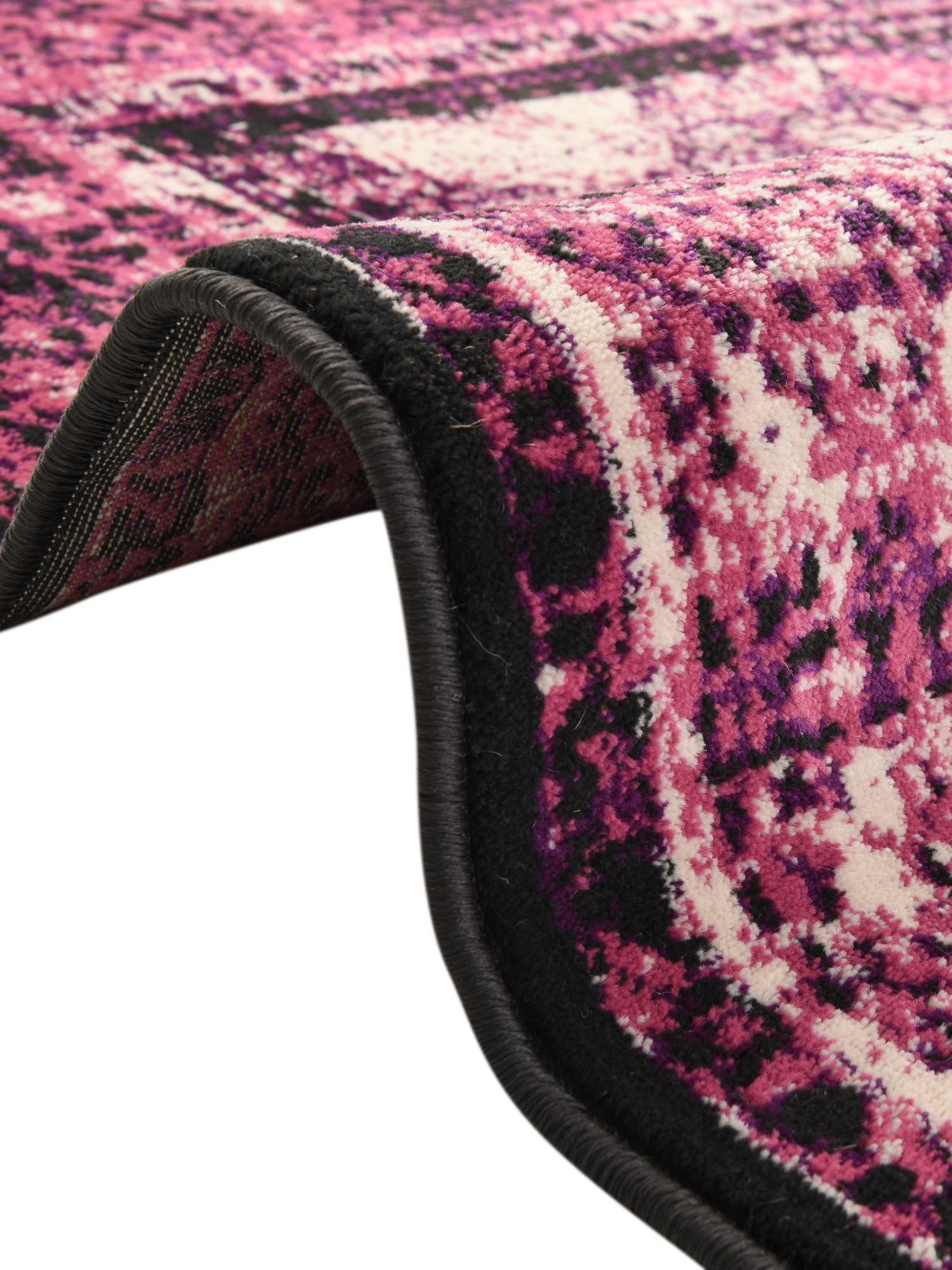 Lilac 3' x 9' 10 Imperial Runner Area Rug 100% Polypropylene With Cotton Backing Traditional Vintage Distressed Design Carpet for Sale at Rug Engine