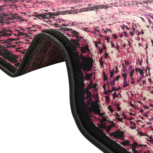 Lilac 3' x 9' 10 Imperial Runner Area Rug 100% Polypropylene With Cotton Backing Traditional Vintage Distressed Design Carpet for Sale at Rug Engine