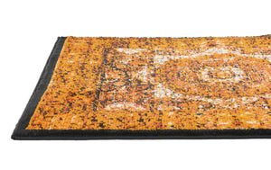 Yellow 2' x 3' 1 Imperial Rectangle Area Rug 100% Polypropylene With Cotton Backing Traditional Vintage Distressed Design Carpet for Sale at Rug Engine