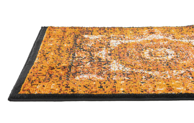 Yellow 2' x 3' 1 Imperial Rectangle Area Rug 100% Polypropylene With Cotton Backing Traditional Vintage Distressed Design Carpet for Sale at Rug Engine