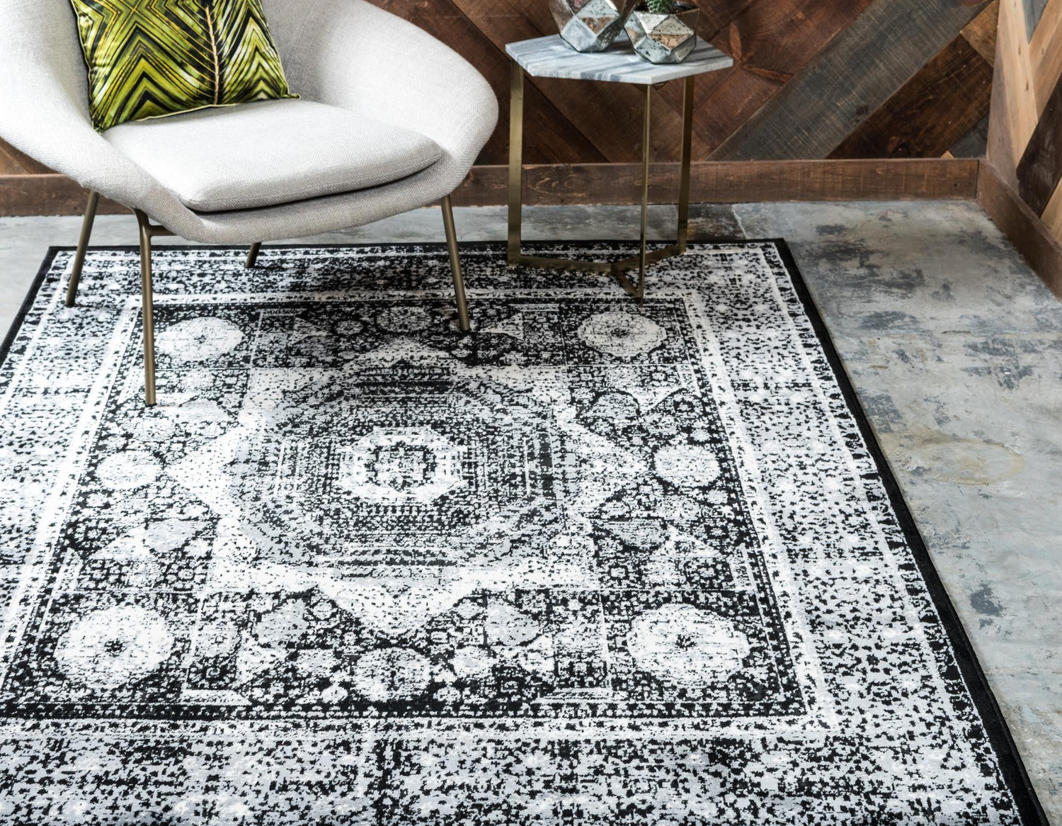 Light Gray 2' x 3' 1 Imperial Rectangle Area Rug 100% Polypropylene With Cotton Backing Traditional Vintage Distressed Design Carpet for Sale at Rug Engine