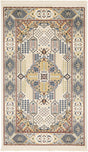 Ivory 3' 1 x 5' 3 Narenj Rectangle Area Rug 85% Polypropylene & 15% Polyester Traditional Classic Carpet for Living, Dining, Bedrooms, Office for Sale at Rug Engine