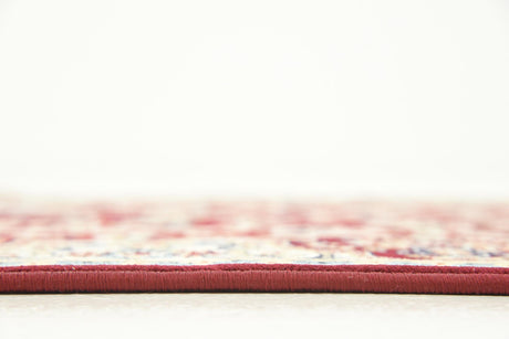 Burgundy 3' 1 x 5' 3 Narenj Rectangle Area Rug 85% Polypropylene & 15% Polyester Traditional Classic Carpet for Living, Dining, Bedrooms, Office for Sale at Rug Engine
