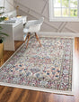 Ivory 3' 1 x 5' 3 Narenj Rectangle Area Rug 85% Polypropylene & 15% Polyester Traditional Classic Carpet for Living, Dining, Bedrooms, Office for Sale at Rug Engine