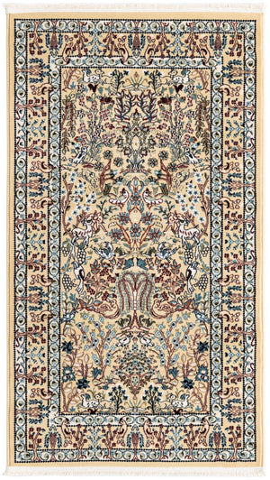 Beige 3' x 5' 1 Narenj Rectangle Rug