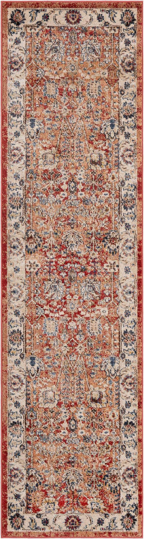 Terracotta 2' 7 x 10' Utopia Runner Area Rug Traditional Vintage Persian Inspired Vivid Color Durable Carpet for Unique Interiors for Sale at Rug Engine