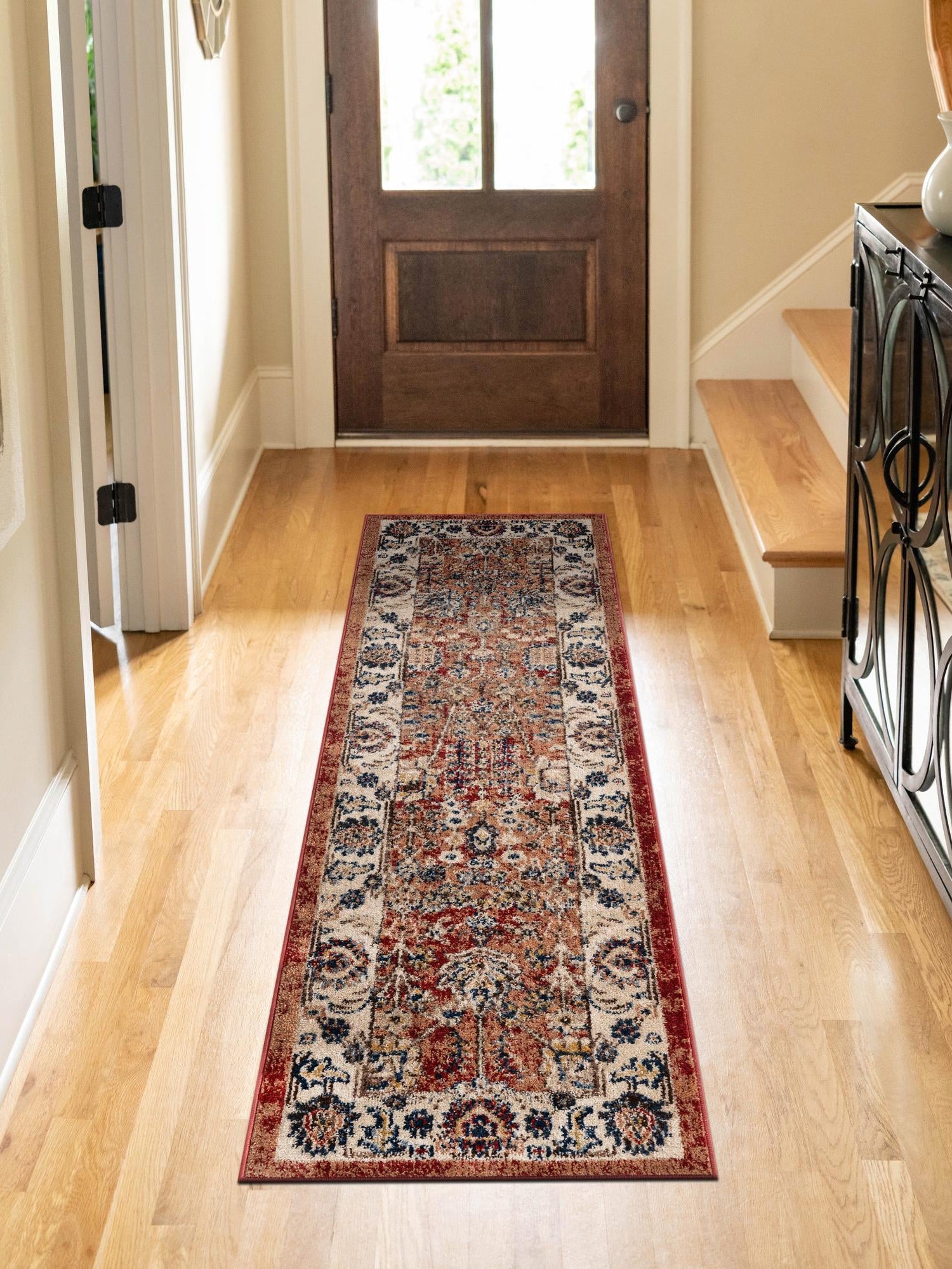 Terracotta 2' 7 x 10' Utopia Runner Area Rug