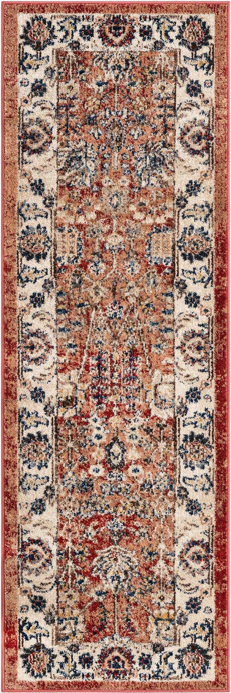 Terracotta 2' x 6' 1 Utopia Runner Area Rug Traditional Vintage Persian Inspired Vivid Color Durable Carpet for Unique Interiors for Sale at Rug Engine