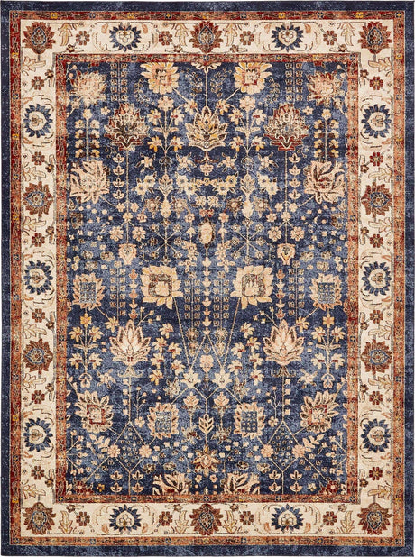 Light Blue 9' x 12' 2 Utopia Rectangle Area Rug Traditional Vintage Persian Inspired Vivid Color Durable Carpet for Unique Interiors for Sale at Rug Engine