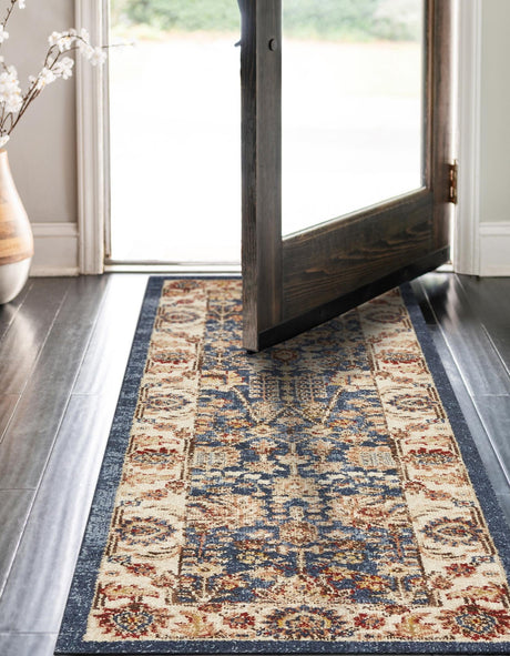 Light Blue 2' x 6' 1 Utopia Runner Area Rug Traditional Vintage Persian Inspired Vivid Color Durable Carpet for Unique Interiors for Sale at Rug Engine