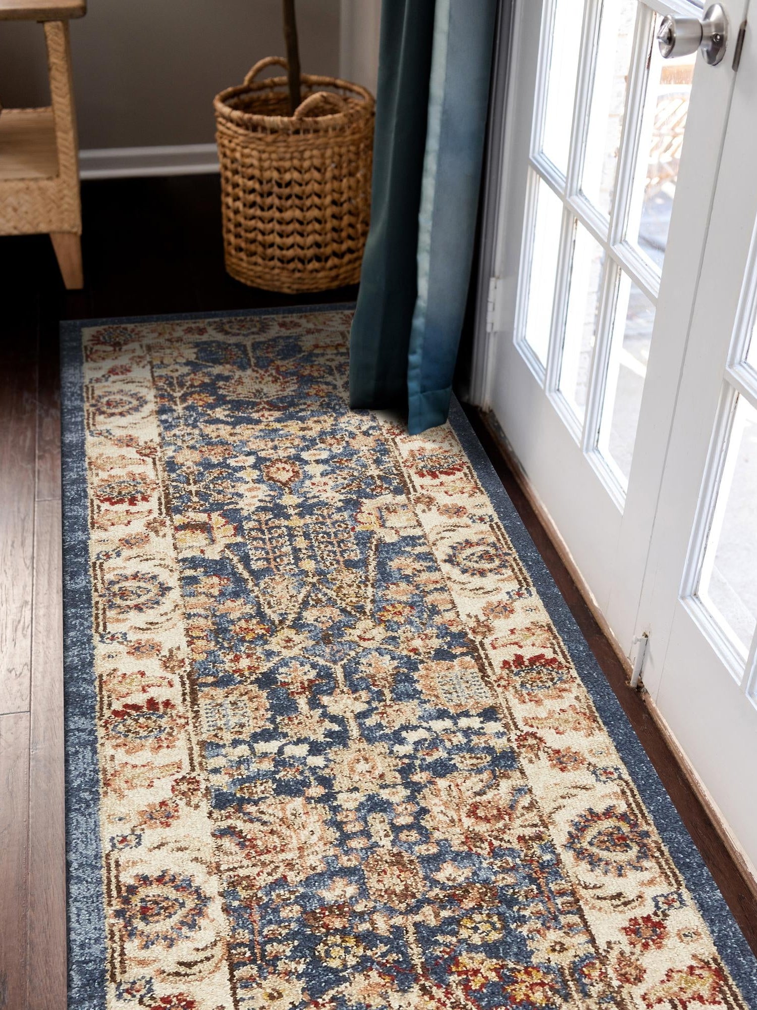 Light Blue 2' x 6' 1 Utopia Runner Area Rug Traditional Vintage Persian Inspired Vivid Color Durable Carpet for Unique Interiors for Sale at Rug Engine