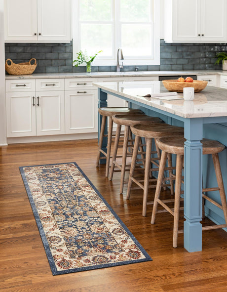 Light Blue 2' x 6' 1 Utopia Runner Area Rug Traditional Vintage Persian Inspired Vivid Color Durable Carpet for Unique Interiors for Sale at Rug Engine