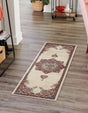 Cream 2' x 6' 1 Utopia Runner Area Rug Traditional Vintage Persian Inspired Vivid Color Durable Carpet for Unique Interiors for Sale at Rug Engine
