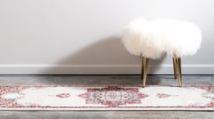 Cream 2' x 6' 1 Utopia Runner Area Rug Traditional Vintage Persian Inspired Vivid Color Durable Carpet for Unique Interiors for Sale at Rug Engine