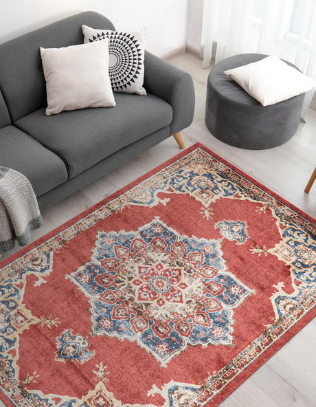 Burgundy 2' 2 x 3' 1 Utopia Rectangle Area Rug Traditional Vintage Persian Inspired Vivid Color Durable Carpet for Unique Interiors for Sale at Rug Engine
