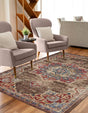 Chocolate Brown 5' 1 x 8' Utopia Rectangle Area Rug Traditional Vintage Persian Inspired Vivid Color Durable Carpet for Unique Interiors for Sale at Rug Engine