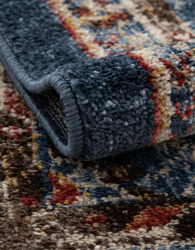 Dark Blue 2' x 8' Utopia Runner Area Rug Traditional Vintage Persian Inspired Vivid Color Durable Carpet for Unique Interiors for Sale at Rug Engine