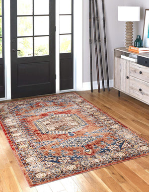 Terracotta 10' x 13' 1 Utopia Rectangle Area Rug Traditional Vintage Persian Inspired Vivid Color Durable Carpet for Unique Interiors for Sale at Rug Engine