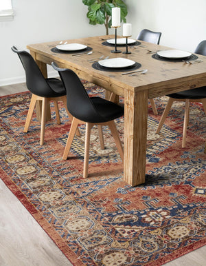 Terracotta 10' x 14' 1 Utopia Rectangle Area Rug Traditional Vintage Persian Inspired Vivid Color Durable Carpet for Unique Interiors for Sale at Rug Engine