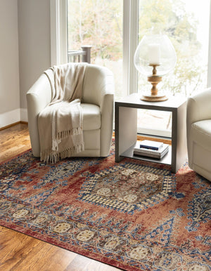 Terracotta 10' x 14' 1 Utopia Rectangle Area Rug Traditional Vintage Persian Inspired Vivid Color Durable Carpet for Unique Interiors for Sale at Rug Engine