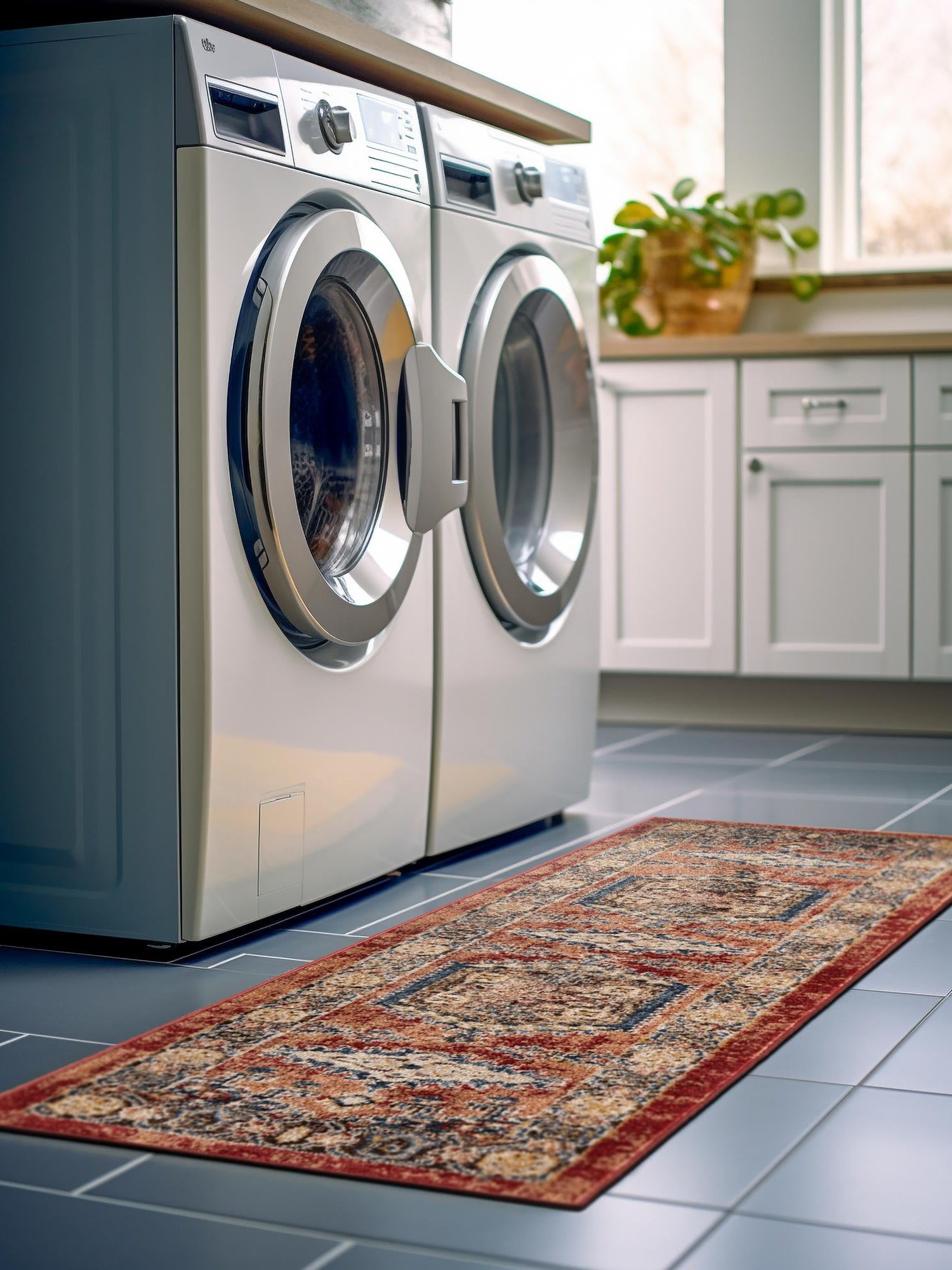 Terracotta 2' 7 x 13' 1 Utopia Runner Area Rug Traditional Vintage Persian Inspired Vivid Color Durable Carpet for Unique Interiors for Sale at Rug Engine