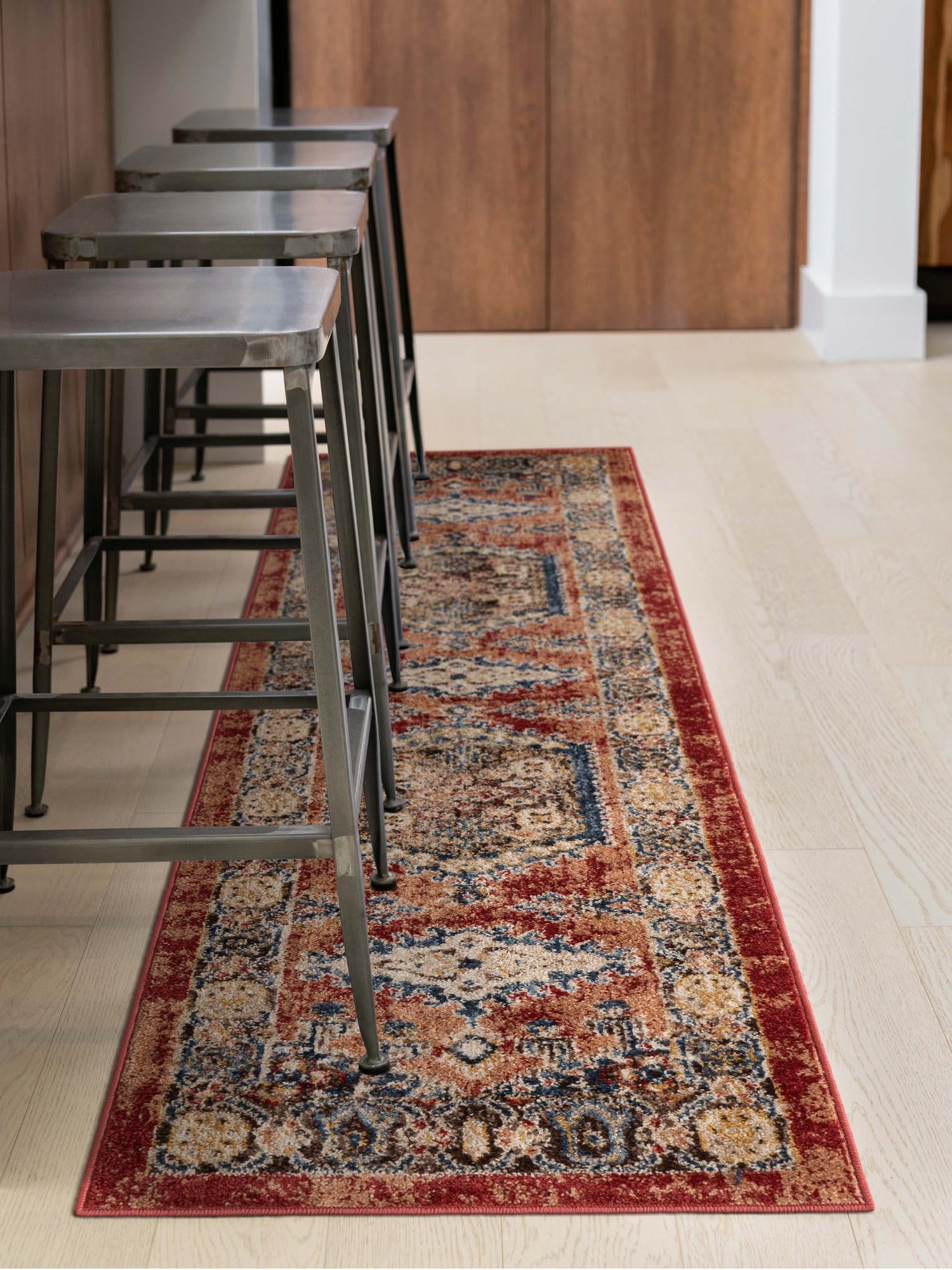 Terracotta 2' 7 x 13' 1 Utopia Runner Area Rug Traditional Vintage Persian Inspired Vivid Color Durable Carpet for Unique Interiors for Sale at Rug Engine