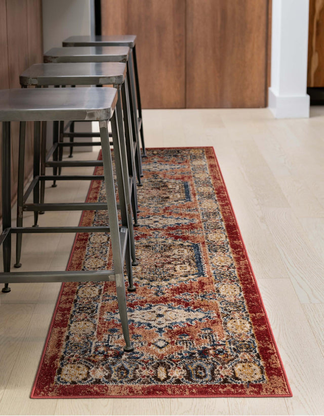 Terracotta 2' 7 x 13' 1 Utopia Runner Area Rug Traditional Vintage Persian Inspired Vivid Color Durable Carpet for Unique Interiors for Sale at Rug Engine