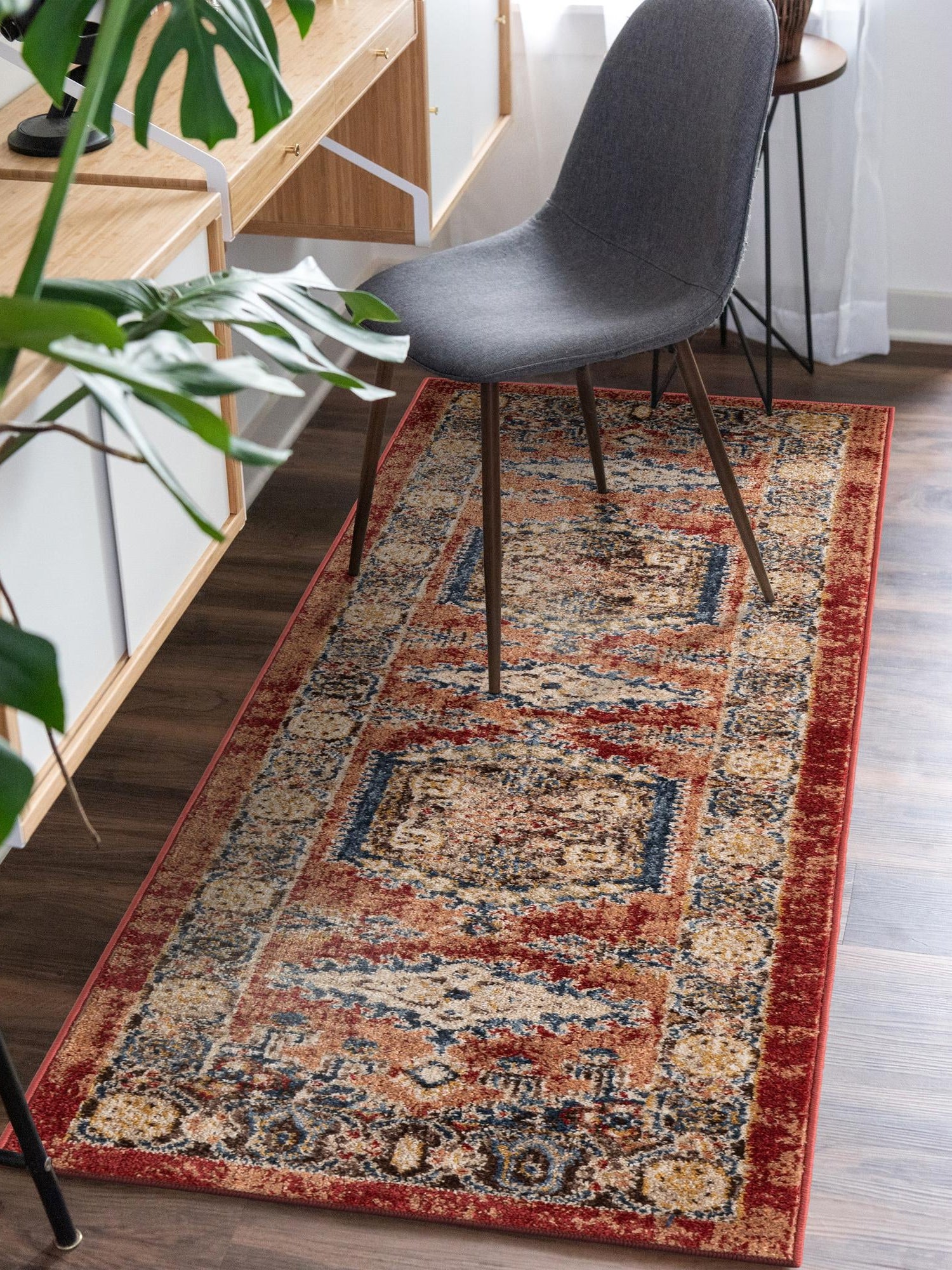 Terracotta 2' 7 x 13' 1 Utopia Runner Area Rug Traditional Vintage Persian Inspired Vivid Color Durable Carpet for Unique Interiors for Sale at Rug Engine