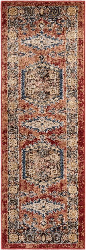 Terracotta 2' x 6' 1 Utopia Runner Area Rug Traditional Vintage Persian Inspired Vivid Color Durable Carpet for Unique Interiors for Sale at Rug Engine