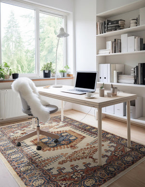 Cream 9' x 12' 2 Utopia Rectangle Rug
