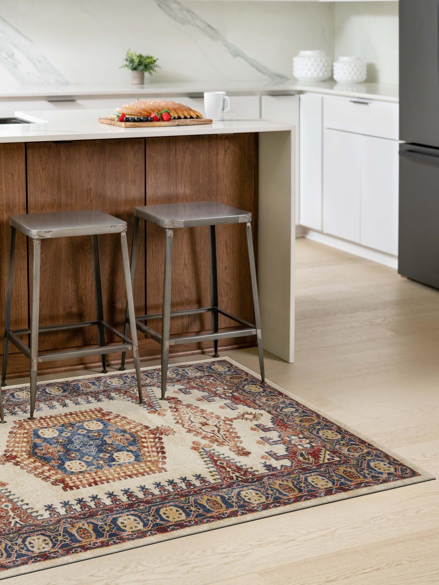 Cream 2' 2 x 3' 1 Utopia Rectangle Area Rug Traditional Vintage Persian Inspired Vivid Color Durable Carpet for Unique Interiors for Sale at Rug Engine