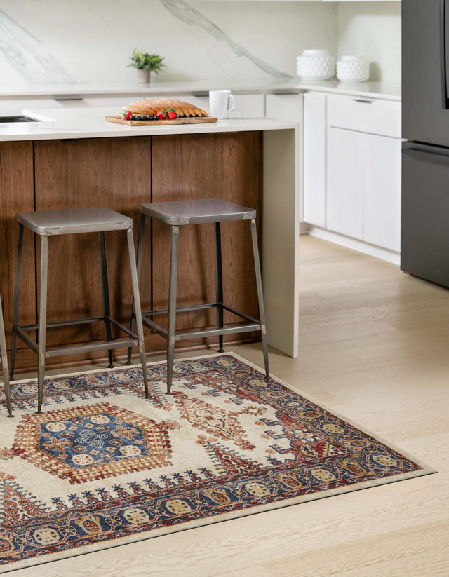 Cream 2' 2 x 3' 1 Utopia Rectangle Area Rug Traditional Vintage Persian Inspired Vivid Color Durable Carpet for Unique Interiors for Sale at Rug Engine