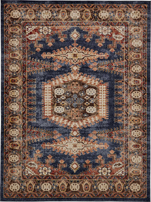 Blue 9' x 12' 2 Utopia Rectangle Area Rug