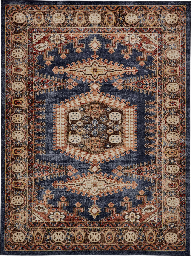 Blue 9' x 12' 2 Utopia Rectangle Area Rug