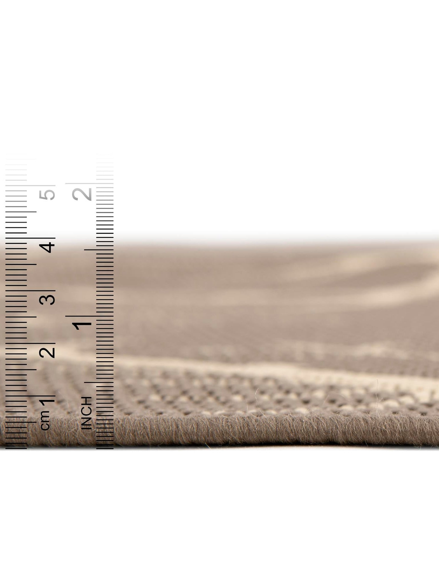 Brown 7' 1 x 10' Outdoor Botanical Rectangle Rug