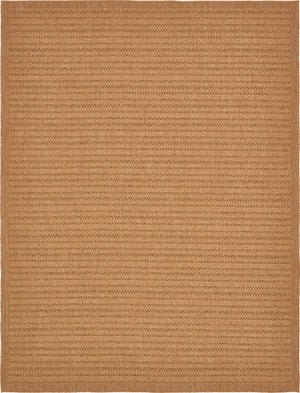 Light Brown 9' x 12' Outdoor Border Rectangle Area Rug Weather Resistant for Patio, Deck, Terrace, Balcony, Porch 100% Polypropylene Classic Bordered Carpet for Sale at Rug Engine