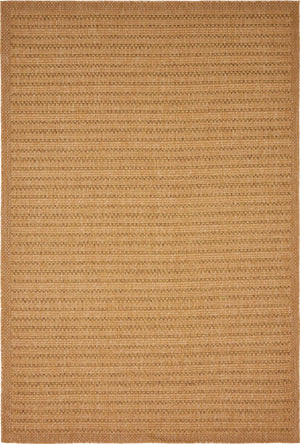 Light Brown 6' x 9' Outdoor Border Rectangle Area Rug Weather Resistant for Patio, Deck, Terrace, Balcony, Porch 100% Polypropylene Classic Bordered Carpet for Sale at Rug Engine