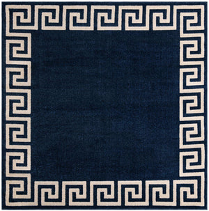 Navy Blue 8' x 8' Athens Square Rug